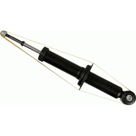 SACHS 317 614 Amortyzator tył dla Mitsubishi Outlander