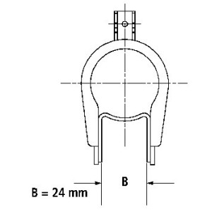 SACHS 200 054 Shock Absorber Damper Front for Renault Laguna