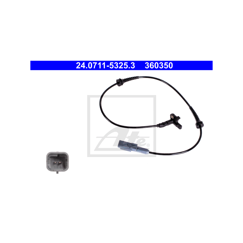 Delantero Sensor de ABS para Citroen DS Peugeot ATE 24.0711-5325.3