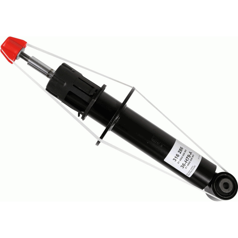 SACHS 316 286 Shock Absorber Rear for VW Touareg