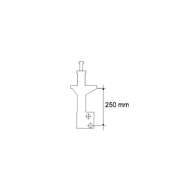 SACHS 170 790 Ammortizzatore anteriore per