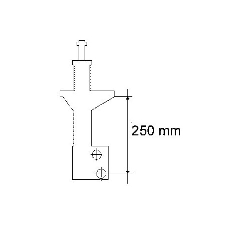 SACHS 170 790 Ammortizzatore anteriore per