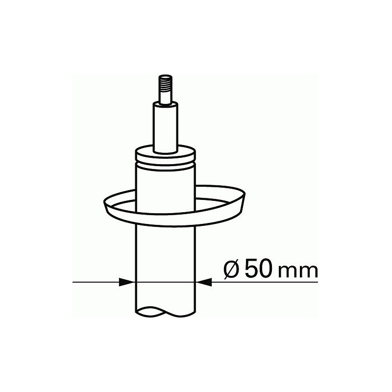 SACHS 290 861 Shock Absorber Front for Fiat Stilo