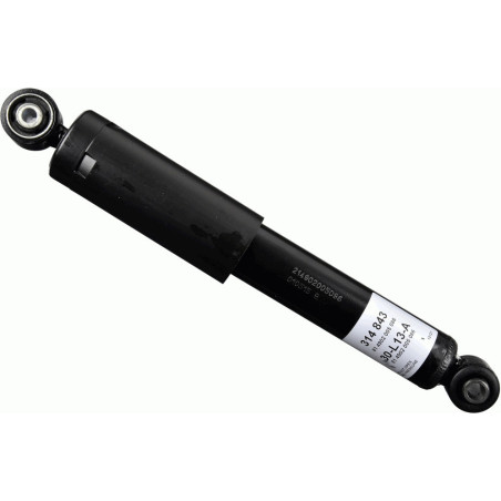 SACHS 314 843 Shock Absorber Rear for 500 Ka 500C