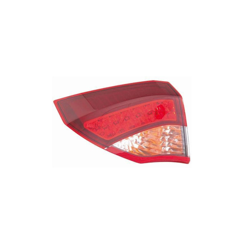 Fanale posteriore sinistra per Renault Laguna III Hatchback (2011-2015) DEPO 551-1975L-UE2