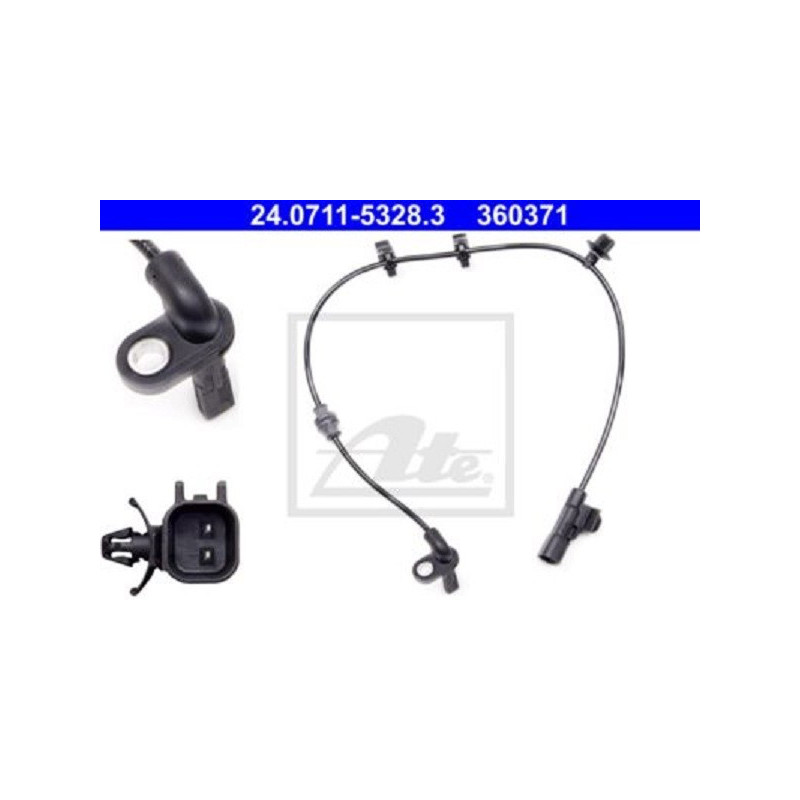 Posteriore Sensore ABS per Opel Vauxhall Zafira C ATE 24.0711-5328.3