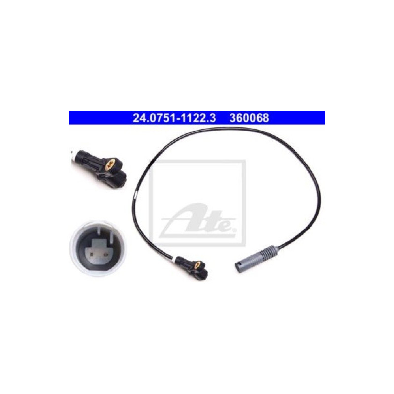 Trasero Sensor de ABS para BMW Serie 3 E36 ATE 24.0751-1122.3