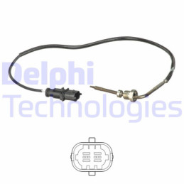 DELPHI TS30113 Sensore temperatura gas scarico