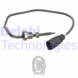 DELPHI TS30140 Sensore temperatura gas scarico