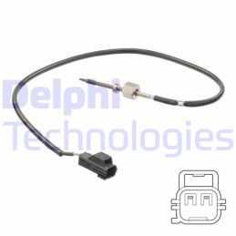 DELPHI TS30206 Sensor temperatura gas escape