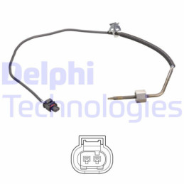 DELPHI TS30101 Sensore temperatura gas scarico