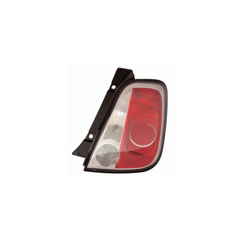 Lampa Tylna Prawa dla Abarth FIAT 500 Hatchback (2007-2015) DEPO 661-1931R-LDUEN