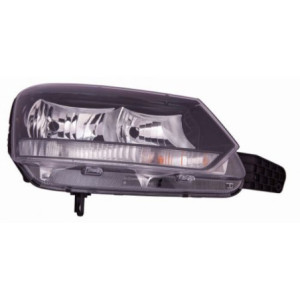 Faro Fanale Anteriore per SKODA - DEPO 665-1129LMLDEM2