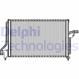 DELPHI TSP0225047 Air conditioning condenser