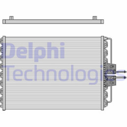 DELPHI TSP0225061 Condenseur de climatisation