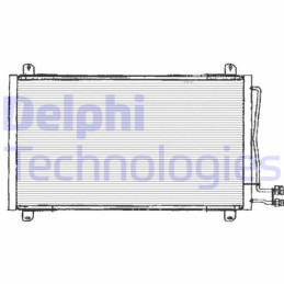 DELPHI TSP0225125 Condensador de aire acondicionado