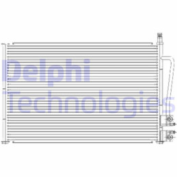 DELPHI TSP0225459 Condensador de aire acondicionado