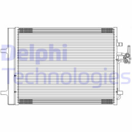 DELPHI TSP0225689 Condenseur de climatisation