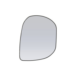 ABAKUS 1554G04 Mirror Glass for HYUNDAI