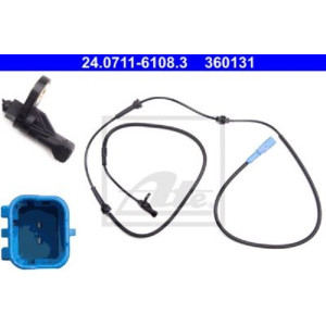 ATE 24.0711-6108.3 Snímač ABS zadní pro Citroen C5
