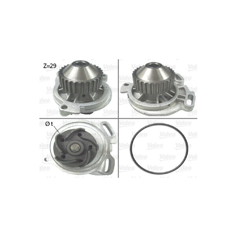 VALEO 506132 Wasserpumpe