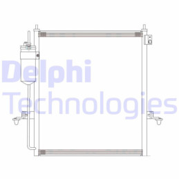 DELPHI CF20286 Air conditioning condenser