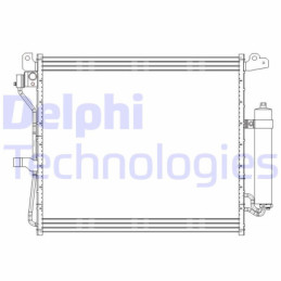 DELPHI CF20228 Condenseur de climatisation