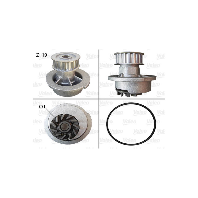 VALEO 506007 Wasserpumpe