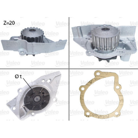 VALEO 506029 Wasserpumpe