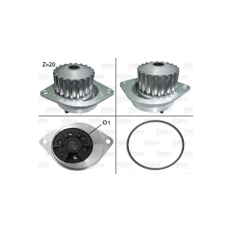VALEO 506290 Water Pump