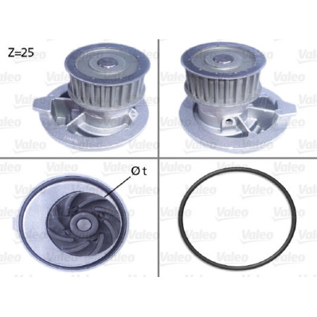 VALEO 506309 Wasserpumpe