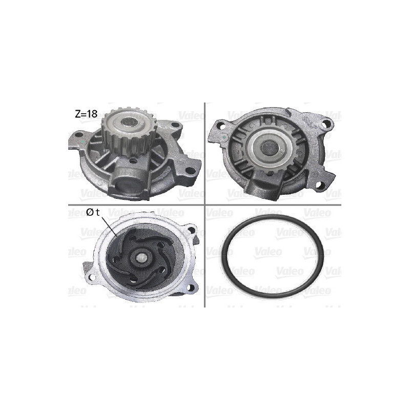 VALEO 506488 Vodné čerpadlo