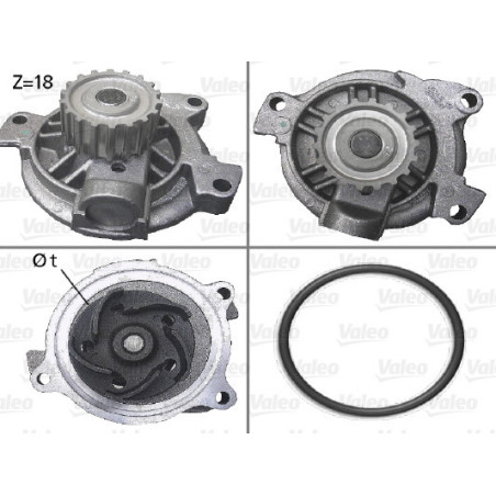 VALEO 506488 Vodné čerpadlo
