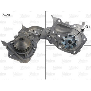 VALEO 506564 Vodní čerpadlo