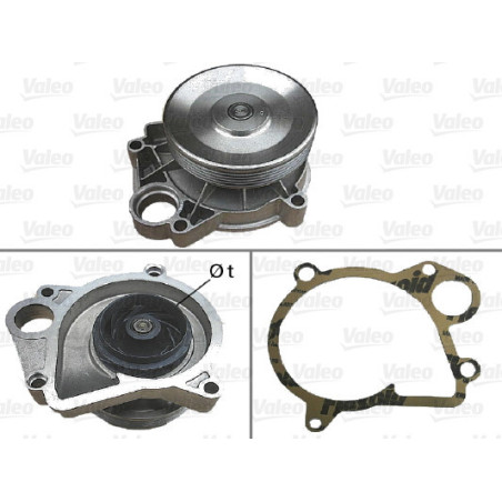 VALEO 506646 Wasserpumpe