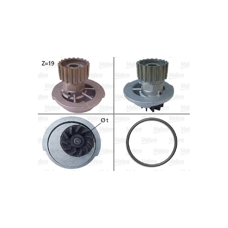 VALEO 506649 Water Pump