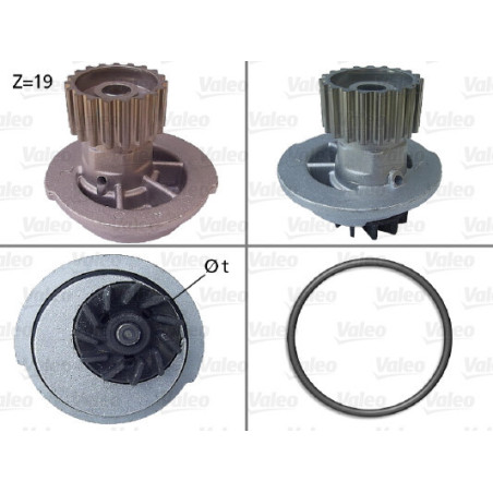 VALEO 506649 Vodné čerpadlo