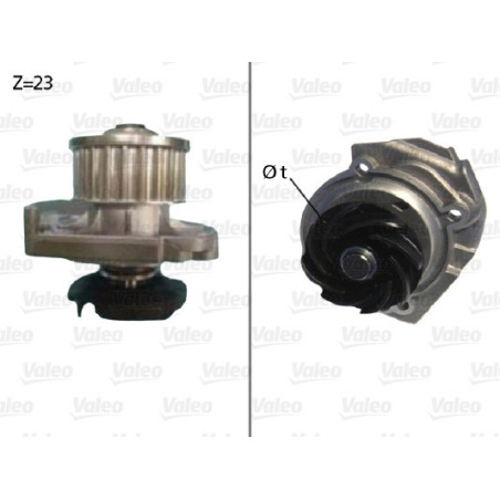 VALEO 506686 Vodné čerpadlo
