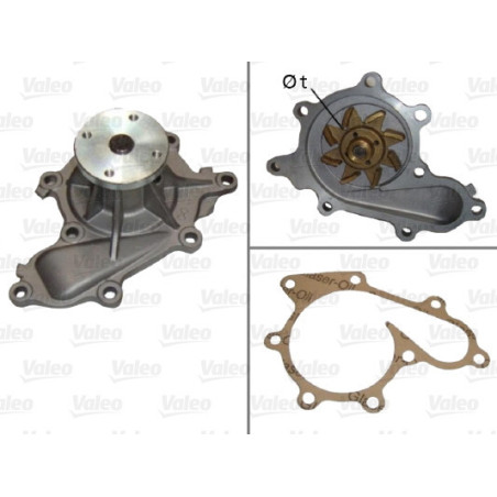 VALEO 506702 Water Pump