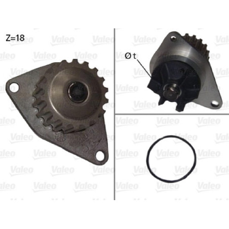 VALEO 506721 Vodné čerpadlo