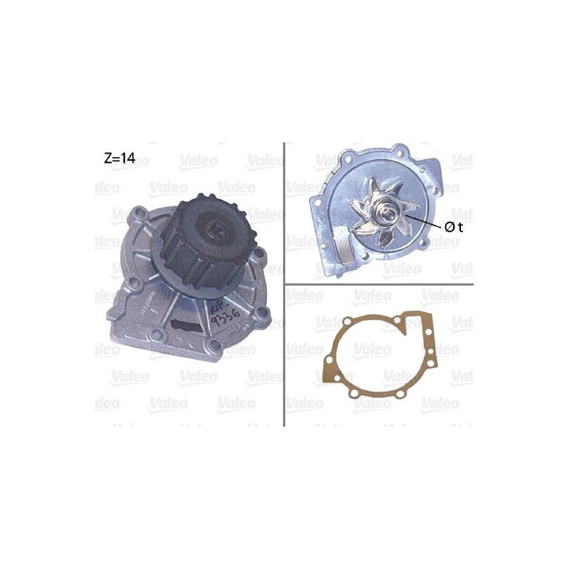VALEO 506853 Water Pump