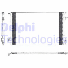 DELPHI TSP0225463 Air conditioning condenser
