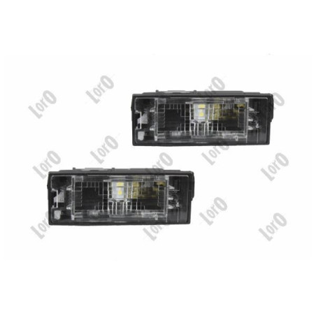 LORO 042-22-905LED Oświetlenie tablicy rejestracyjnej dla NISSAN OPEL RENAULT
