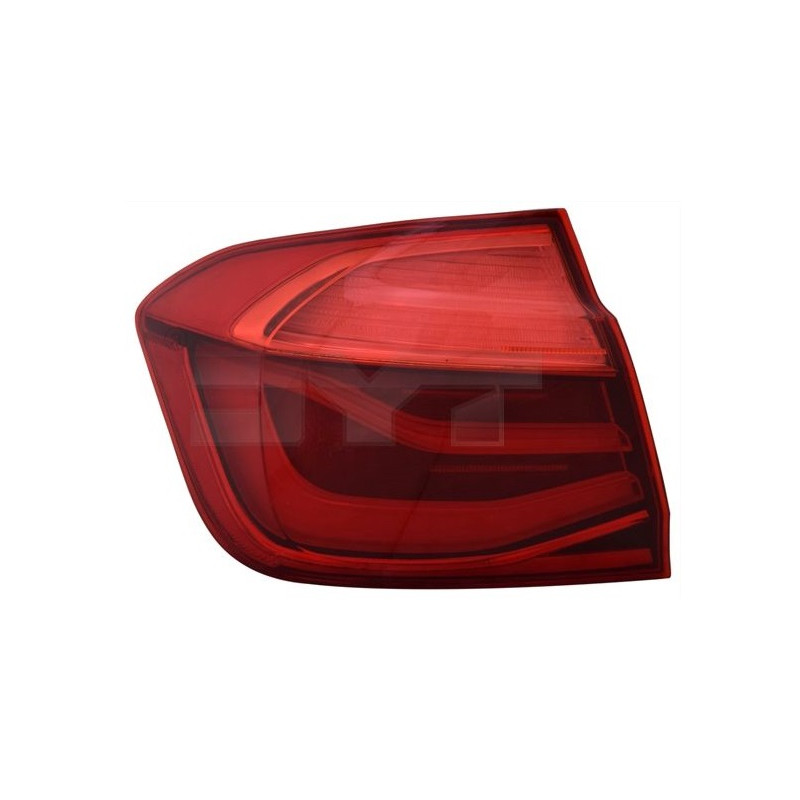 Rear Light Left LED for BMW 3 Series Saloon / Sedan F30 F80 (2015-2018) TYC 11-6910-10-9