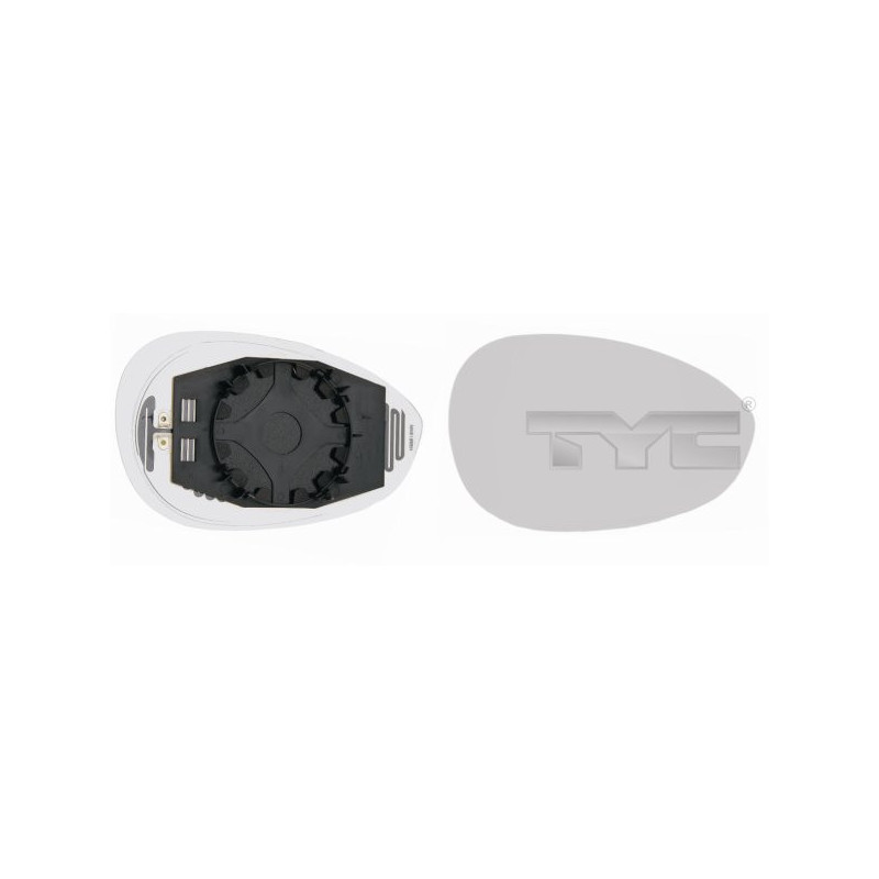 TYC 309-0068-1 Glace de rétroviseur
