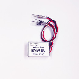 Diagnose-Emulator für Sitzbelegungsmatten für BMW 6er E63 E64 X3 E83 mit 6-poligem Stecker mit 3 Drähten