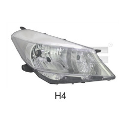 TYC 20-14193-15-2 Lampa Przednia Prawa dla Toyota Yaris III Hatchback (2010-2014)