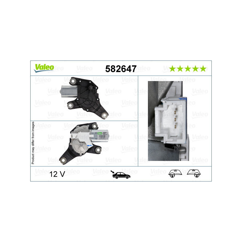 VALEO 582647 Motor del limpiaparabrisas