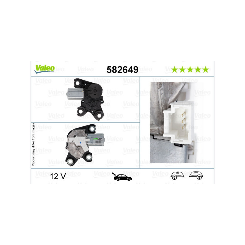 VALEO 582649 Motor stěračů