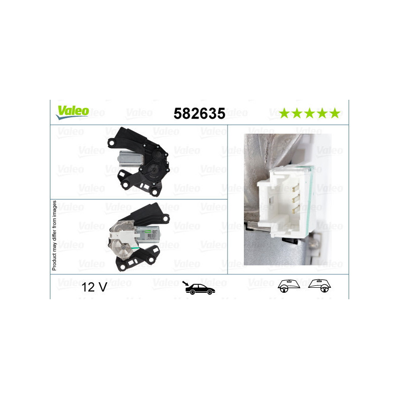 VALEO 582635 Motor del limpiaparabrisas